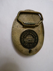 Oklahoma Rodeo, Belt Buckle, In Leather Pouch, Numbered LA-1470 (SC-48)
