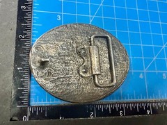 Five Point Star Sparkling Yellow Rhinestone Cowboy Cowgirl Western Belt Buckle
