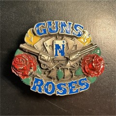 1993 Guns N&rsquo; Roses Enamel Belt Buckle