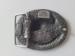 High Quality Silver Finish Horse Horseshoe Western Belt Buckle – Lucky Buckle