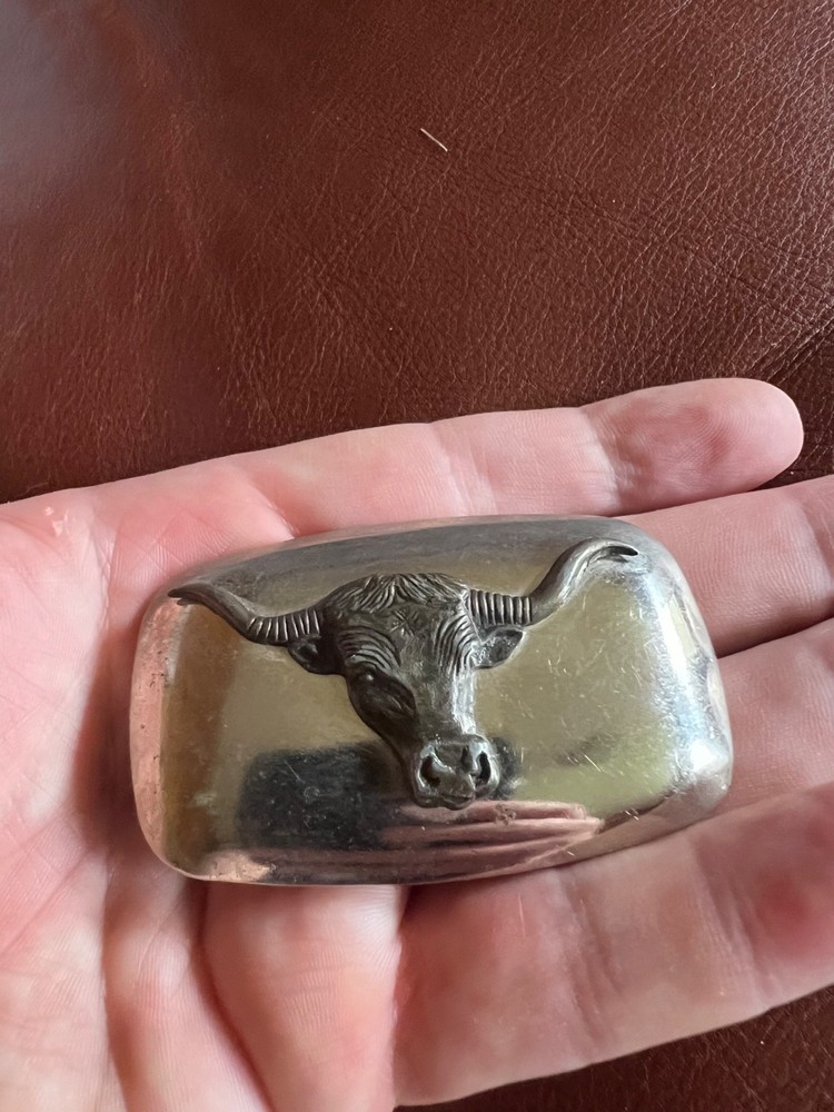 Vintage Bull / Cow head belt buckle – Western / Cowboy / Ranch