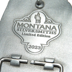 New 2023 Montana Silver Smiths Pendleton Whisky Belt Buckle Buck Limited Ed.
