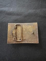Vintage: 1970s E PLURIBUS UNUM / AMERICAN EAGLE Brass Belt Buckle