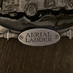 Belt Buckle- Brew City Collectibles Aerial Ladder #4505 Precision Incentives