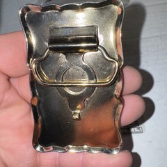 Burlington Northern NPRR Train Railroad BN Frisco Railway Vtg Belt Buckle