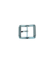 Harley Davidson Belt Buckle Nickel Silver Tone Motorcycles Bike Square