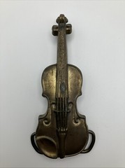 Vintage Violin Belt Buckle