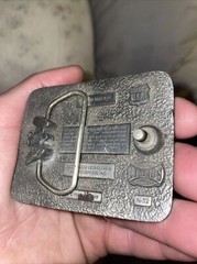 NASCAR Winston Cup Series Jeff Gordon 24 American Legends Foundry belt buckle