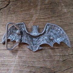 3D Bat Belt Buckle – Western Cowboys Belt Buckle – Mens Womens Belt Buckle
