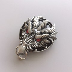 Vintage Style Western Dragon Belt Buckle Boucle de Ceinture