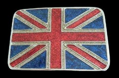 Britain British Union Jack United Kingdom UK Flag Belt Buckle
