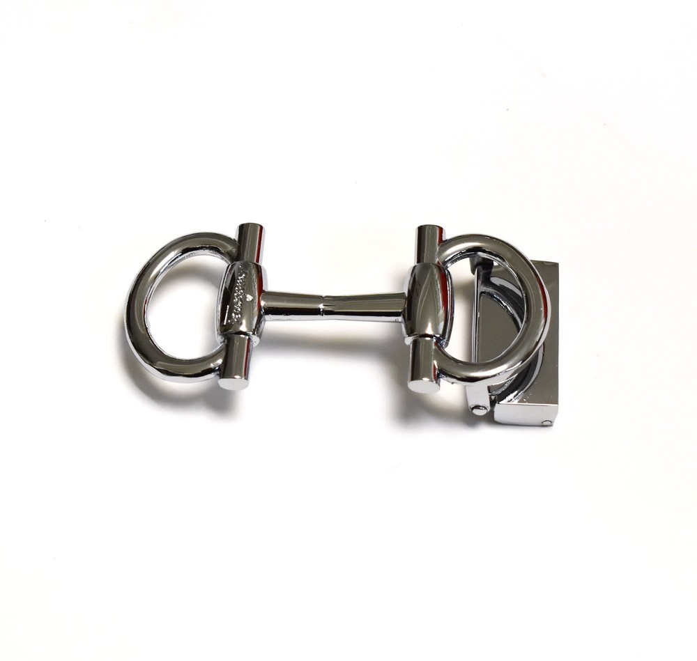 Unisex Salvatore Ferragamo Alloy Belt Buckle for 3.5cm leather strap – Silver