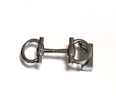Unisex Salvatore Ferragamo Alloy Belt Buckle for 3.5cm leather strap – Silver