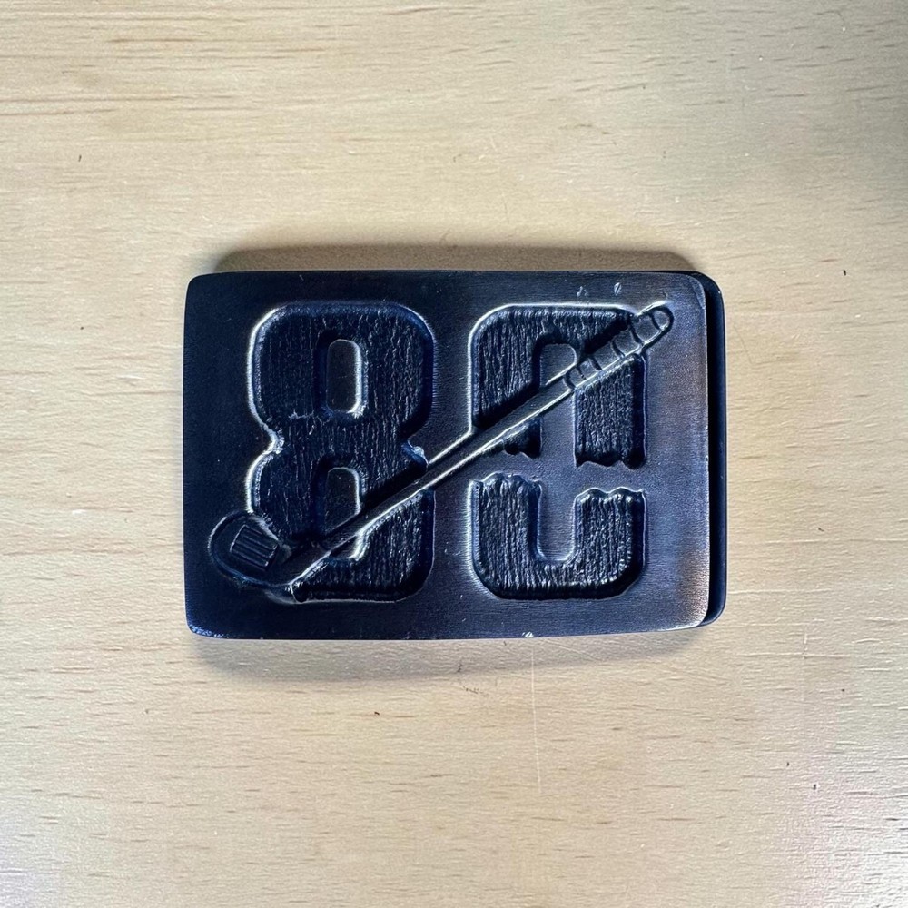 Vintage Golf Metal Belt Buckle « 80 » with Golf Club Sports Buckle (3&Prime; x 2&Prime;)