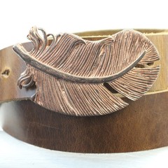 Belt Buckle Spring, Antique Brass, Heavy Duty, Classic, Elegant Design High Quality