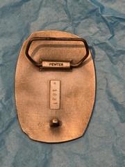 Union Pacific Railroad Centenial Diesel Pewter Belt Buckle 1975 #1831