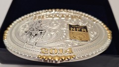 Montana Silversmiths Wrangler NFR Hesston 2014 Belt Buckle Limited Collectors