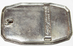 VTG &lsquo;HOOK FAST&rsquo; TRUCKING COMPANY/TRUCKERS BELT BUCKLE! MILLER TRUCK! 1920s PAT #