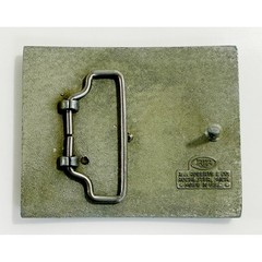 R.J. Roberts Belt Buckle Mens Silver Chevrolet Certified Technician Vintage