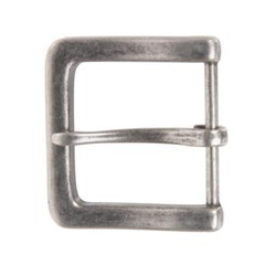1 1/2&Prime; (38 mm) Single Prong Square Belt Buckle
