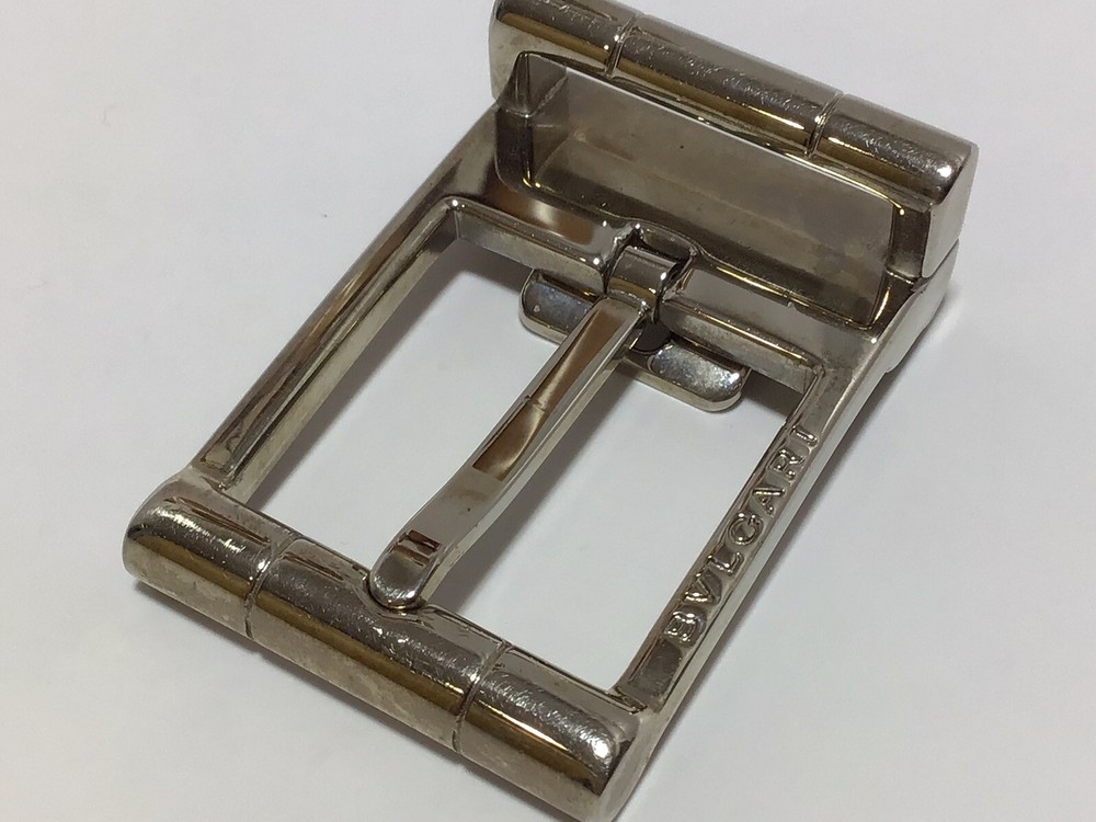 BVLGARI Signed MEN’S METAL BELT BUCKLE