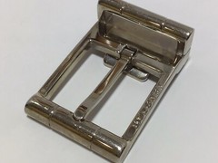 BVLGARI Signed MEN’S METAL BELT BUCKLE