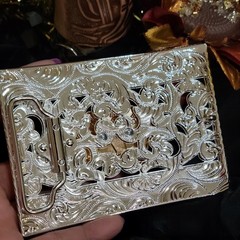 Four Aces Western Belt Buckle Cowboy Fashion Rodeo Jeans Buckle