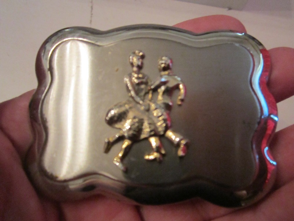 VINTAGE DANCING COUPLE DESIGN BELT BUCKLE – GW-18