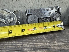Belt Buckle Lot Of 3 US Army Veterans Memorial Montana