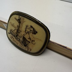 Vintage Cartoon Belt Buckle Funny Golfer & Squirrel « Gotta Love It » Fits 1.5”