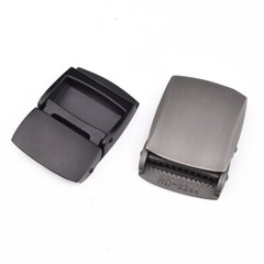 Alloy Metal Belt Buckle – Grey