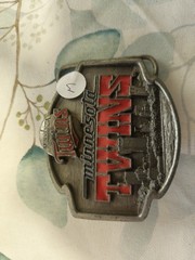 Miscellaneous Major League Baseball Belt Buckles