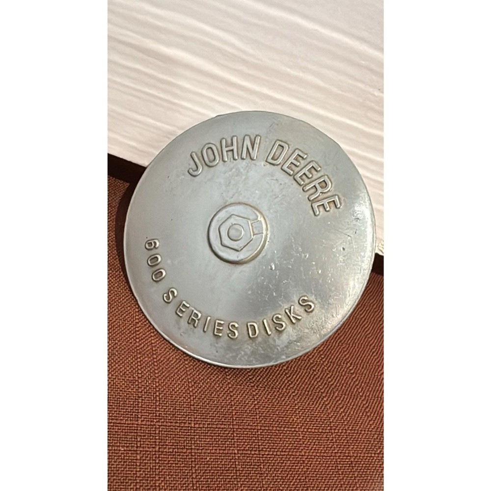 John Deere 600 Series Disks 1989Agriculture Belt Buckle