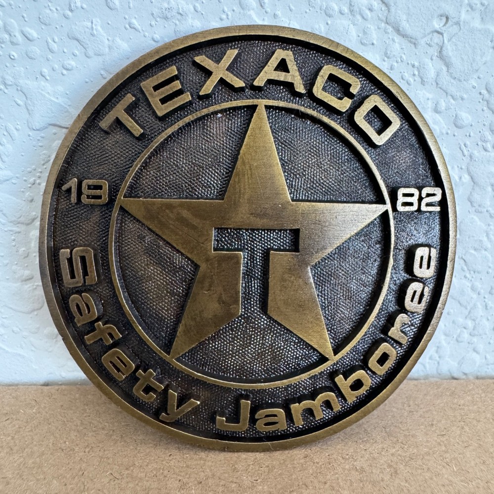 Texaco Safety Jamboree 1982 Belt buckle