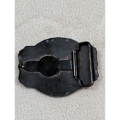 Vintage San Jacinto Corvette Club Houston Texas 25 Years Belt Buckle 1957-1982