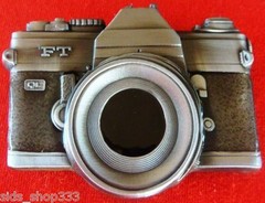 BRAND NEW Raised detail CAMERA PHOTO PICTURE CLASSIC BELT BUCKLE Photography