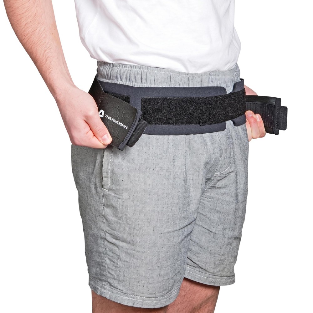 Thermoskin Sacroiliac Belt, Black, Medium, 3.4 Ounce Small/Medium, Black