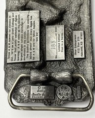 Texas A&M University Rare Aggies Limited Edition No. 183 Belt Buckle Siskiyou