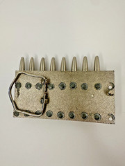 Gun Bullet&rsquo;s Shell Casing Chain Belt Buckle