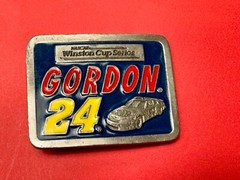 Nascar Winston Cup Series Jeff Gordon 24 American Legends Foundry Belt Buckle