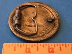 Hippy Style Jesus Belt Buckle