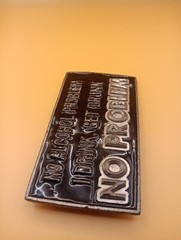 No alcohol Problem I drink get drunk No PROBLEM belt buckle