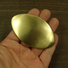 Solid Brass Belt Buckle Plate Oval shaped Western for 33mm belt Z521