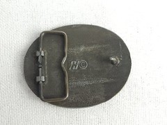 Vintage Belt Buckle Smith Gruner Sii Mining Equipment Company 1980s Brass