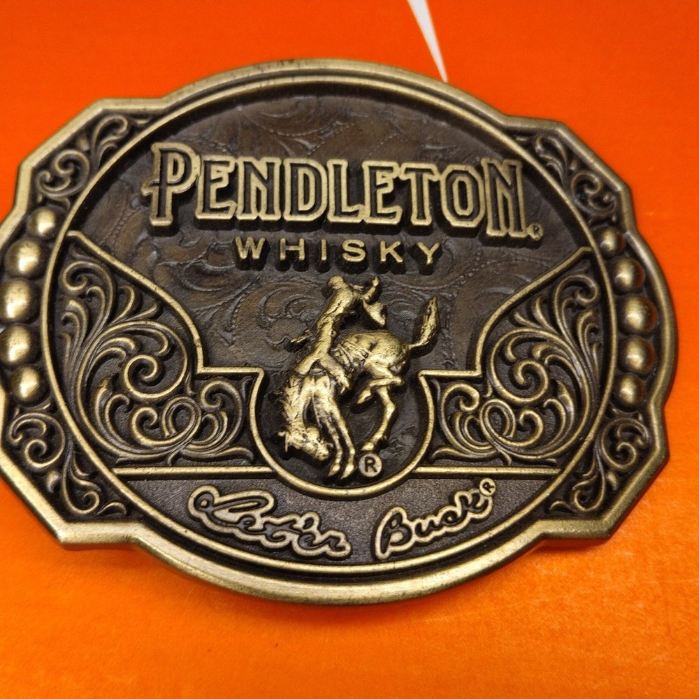 Montana Silversmiths Pendleton Whisky 2024 Limited Edition Belt Buckle Bronze