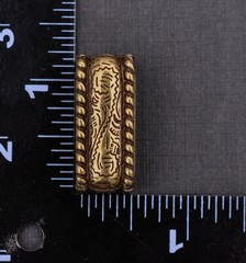 Retro Brass Flower Engraved Western Cowboy Belt Buckle Set Fit 25mm Strap