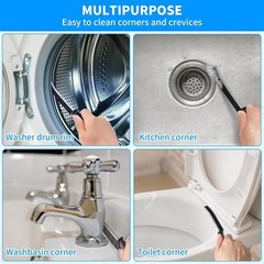 Multi-Purpose Hard Bristle Crevice Cleaning Brush -Deep Cleaning Essential Tool