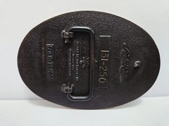 1990 Boone, Iowa 125th Anniversary Brass Belt Buckle