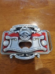 VINTAGE « TEXAS BEST » 2004 GREAT AMERICAN BELT BUCKLE CO. USA MADE BELT BUCKLE