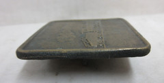 Railroad Train Locomotive & Tender Unbranded Brass Belt Buckle Mens Accessory
